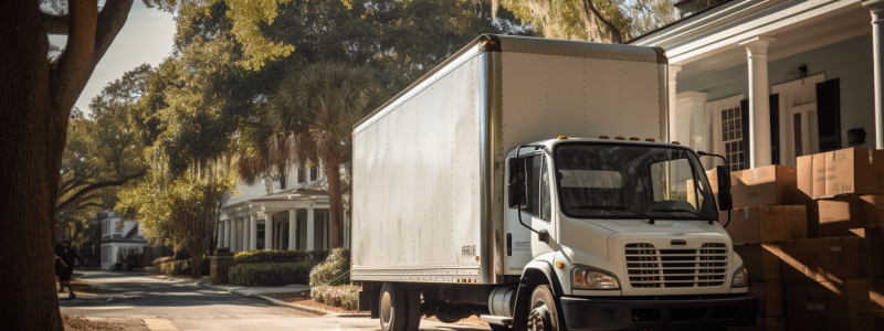 conventional box truck